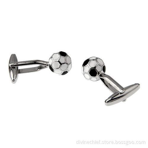 Cufflinks Manufacturer Custom Football Cufflinks Luxury Mens Cufflinks